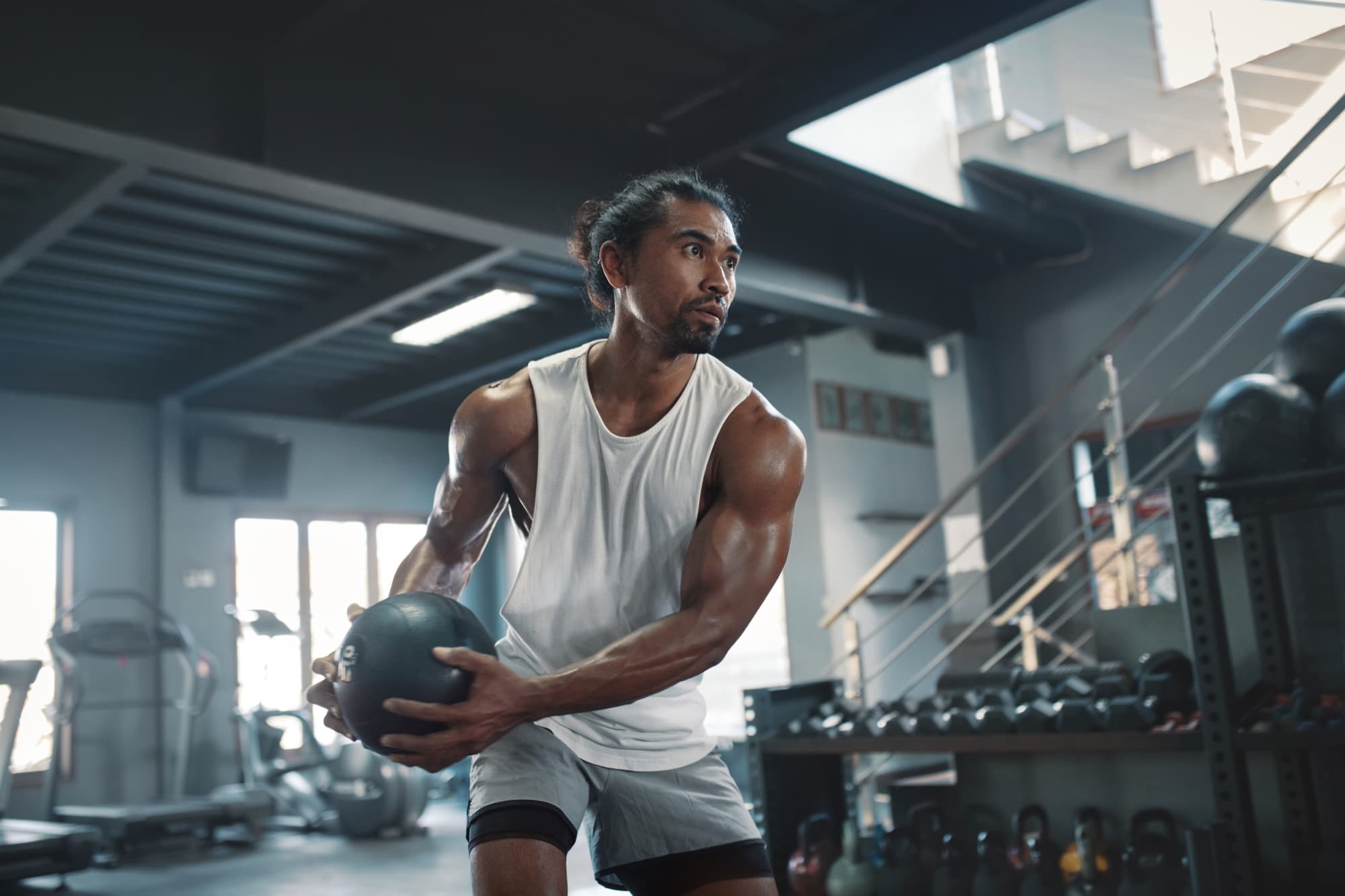 Kettlebell workout